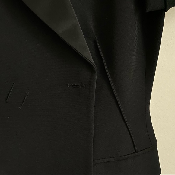 Original Jean Paul Gaultier fitted tuxedo blazer. Satin details corset - Picture 3 of 9